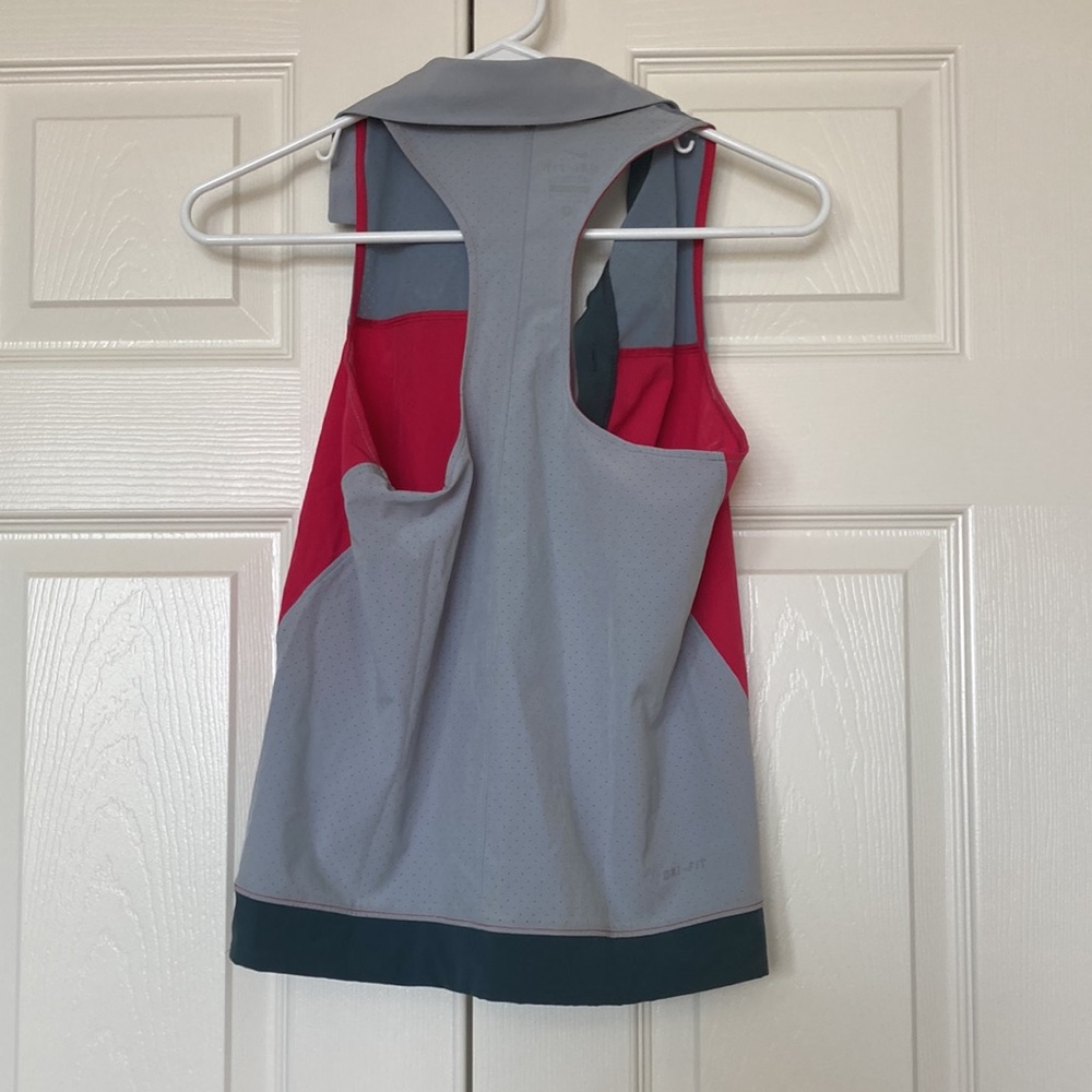 Nike Racerback Button Up Tank - Picture 4 of 4